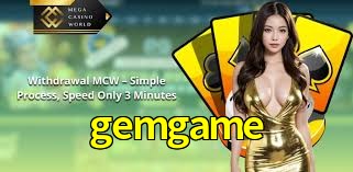 Captura da interface do gemgame com cassino, destacando a diversidade de jogos.
